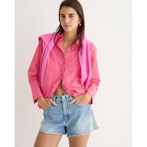 NWT J. Crew Relaxed Denim Short in Chestnut Wash, Size 29